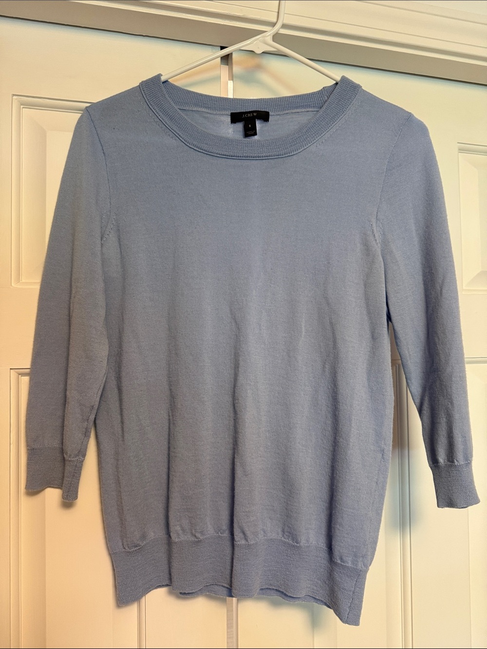 J. Crew Pale Blue Small Tippi sweater